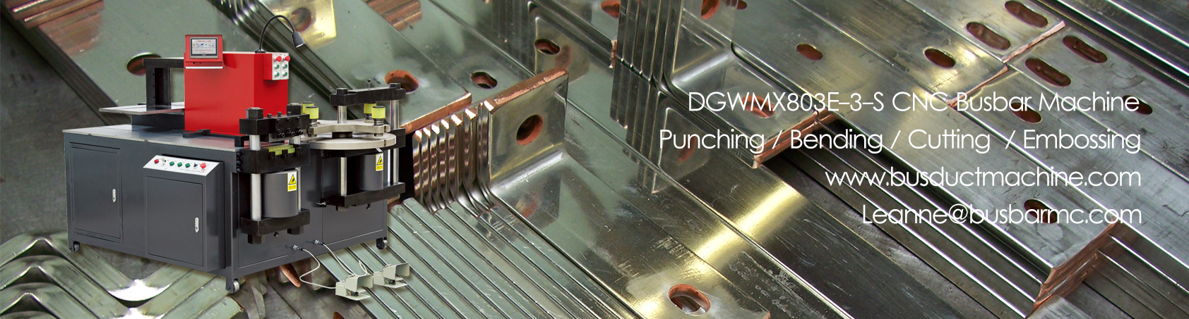 CNC hydraulic busbar bending cutting punching machine