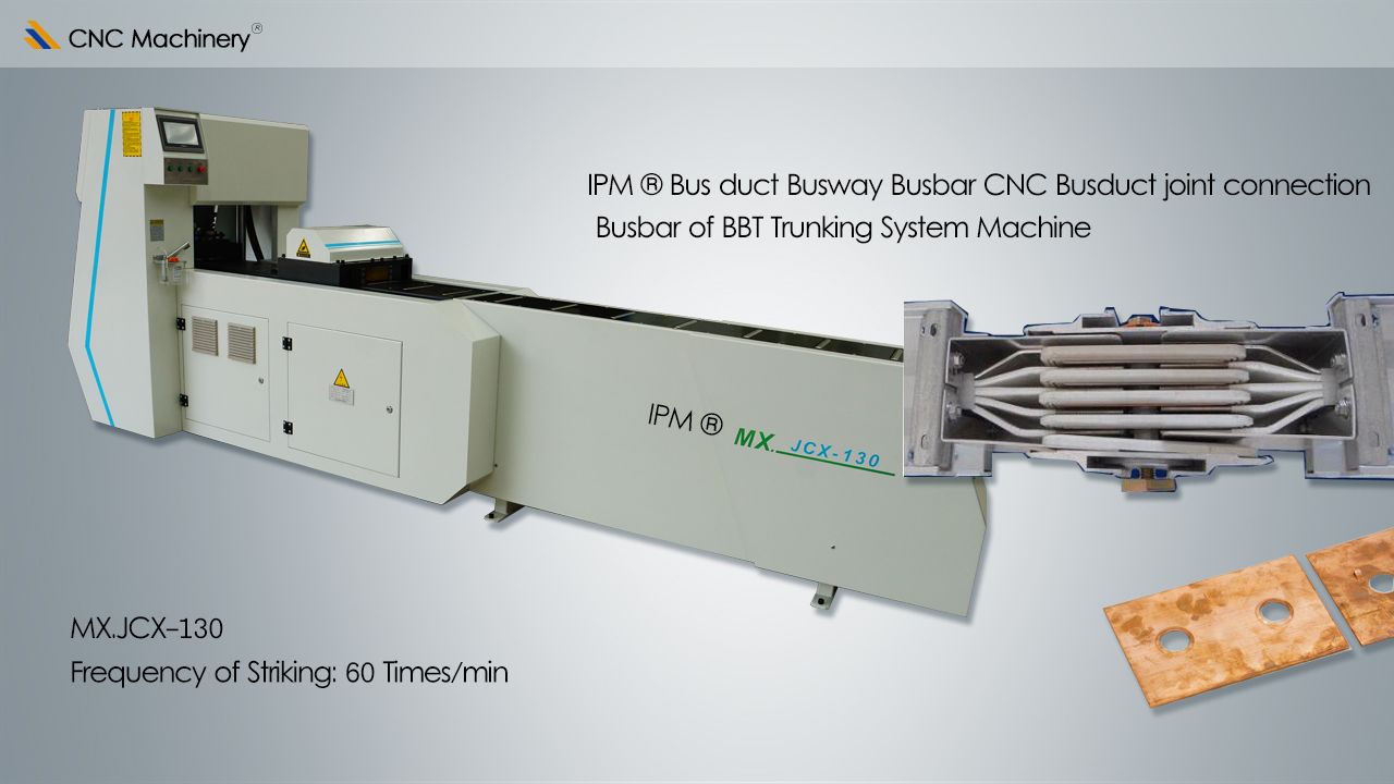 CNC Busduct ข้อต่อเชื่อมต่อ busbar ของเครื่องระบบราง BBT