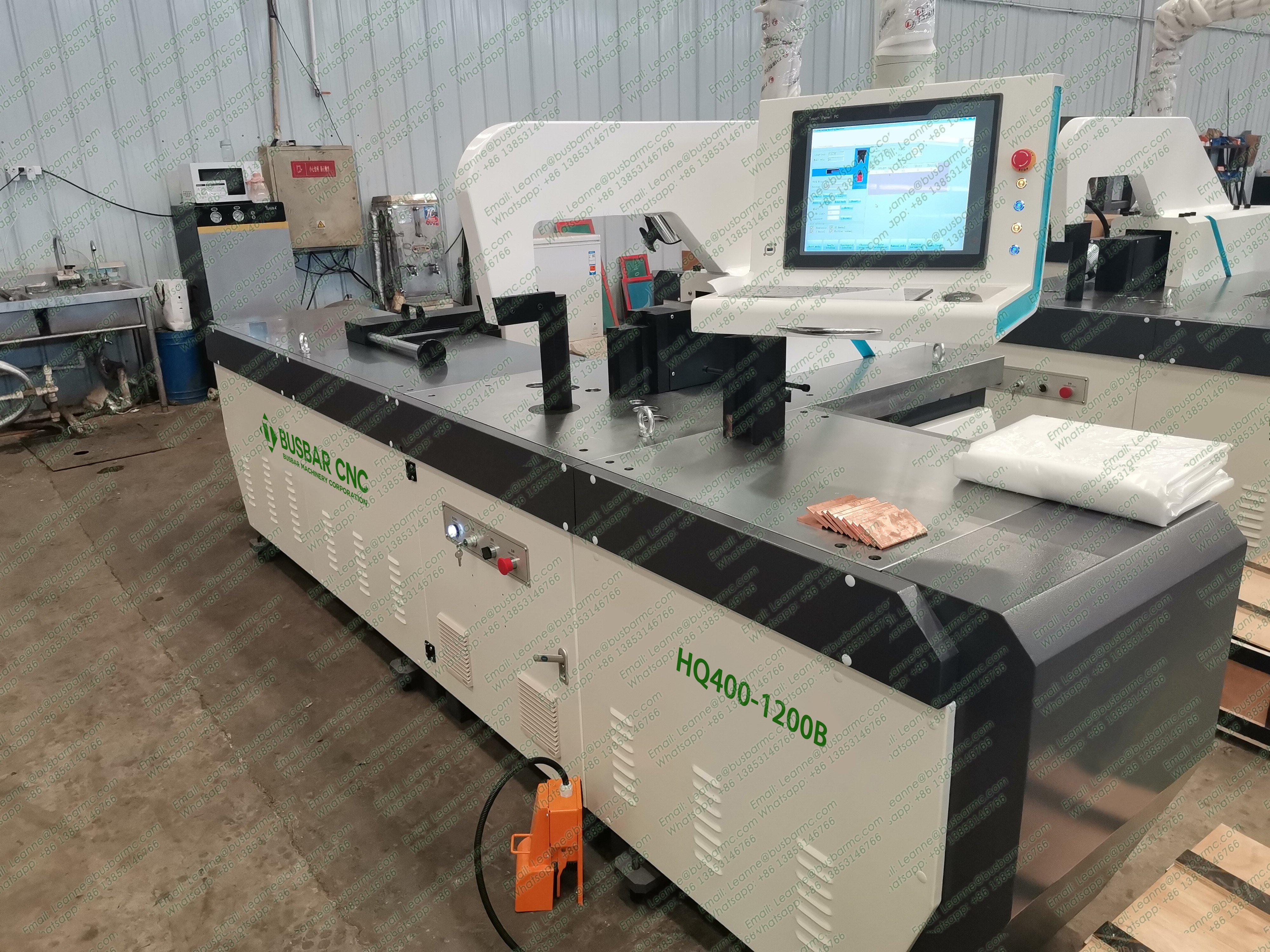 HQ400-1200B CNC Copper Busbar Bending Machine